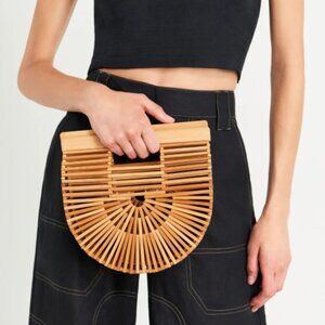 Cult Gaia Gaia’s Ark Mini Bamboo Bag